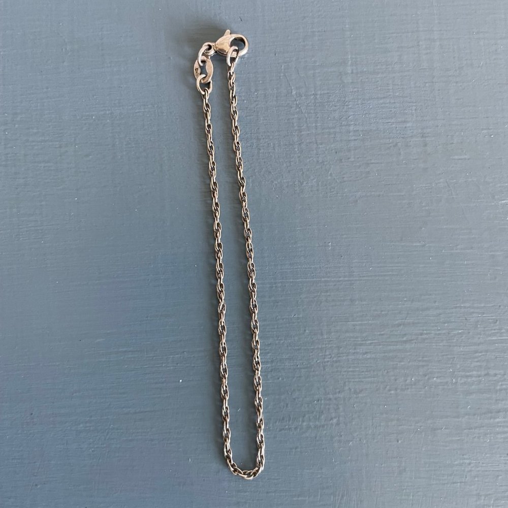 James Avery Silver Rope Bracelet